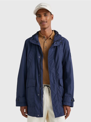 TOMMY HILFIGER Between-Seasons Parka 'Rockie' in Blue: front