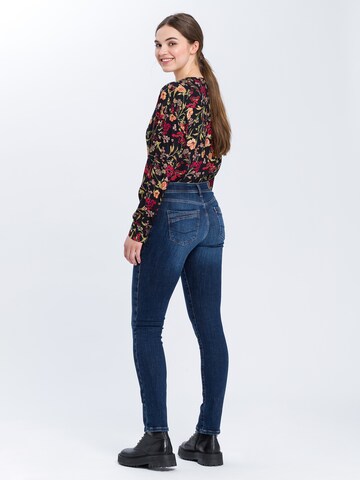 CROSS JEANS Slimfit Jeans 'ANYA' in Blau