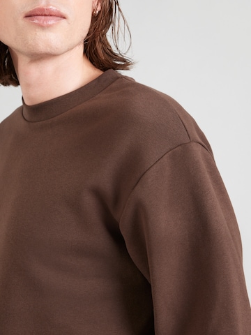 SELECTED Mikina 'SLHDAN' – hnědá