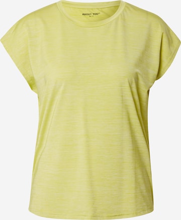 T-shirt 'Keela' ABOUT YOU en jaune : devant