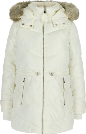 LolaLiza Winter jacket in mottled beige / Wool white, Item view