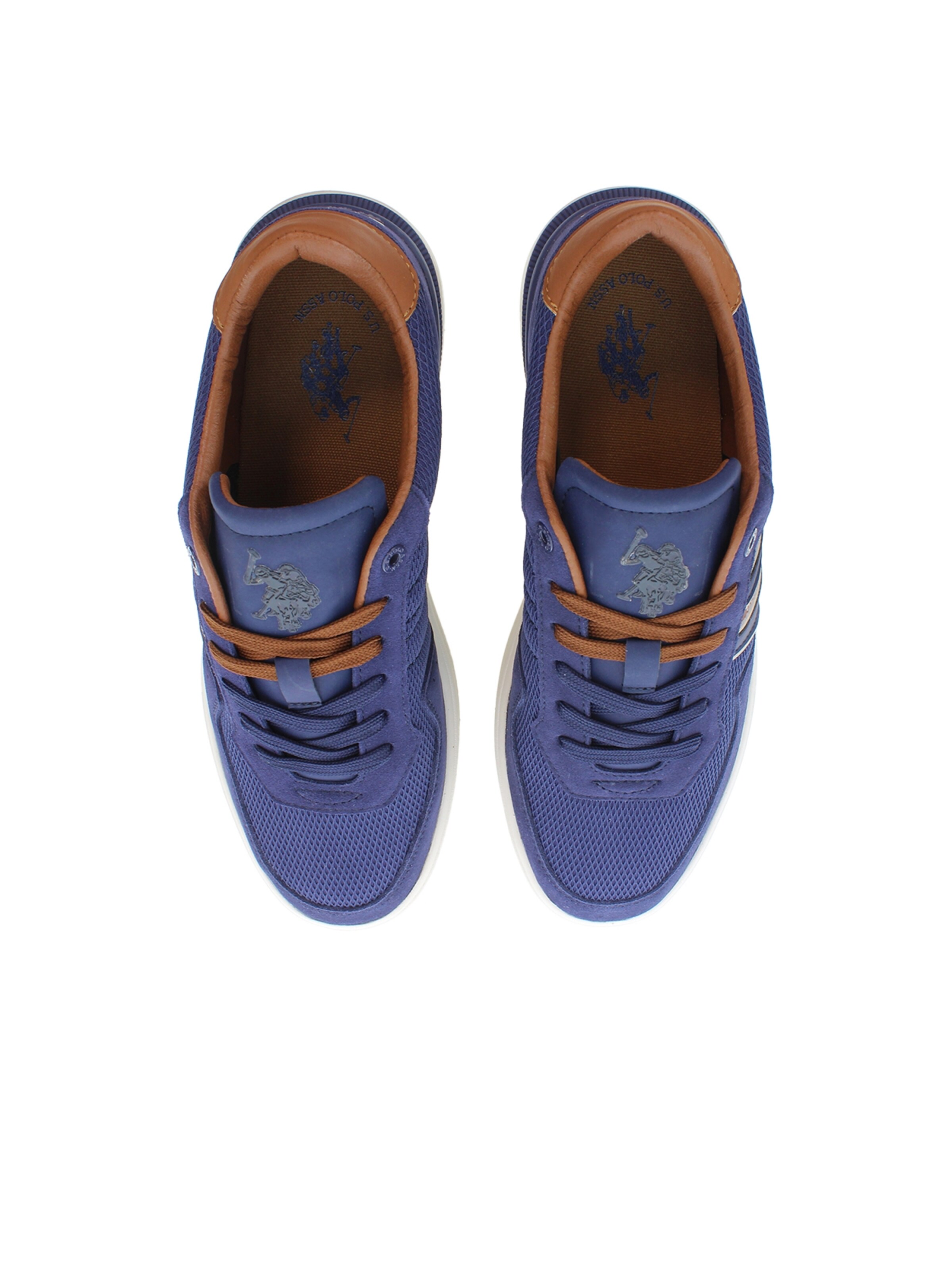 Baskets basses 'Nate' U.S. POLO ASSN. en bleu