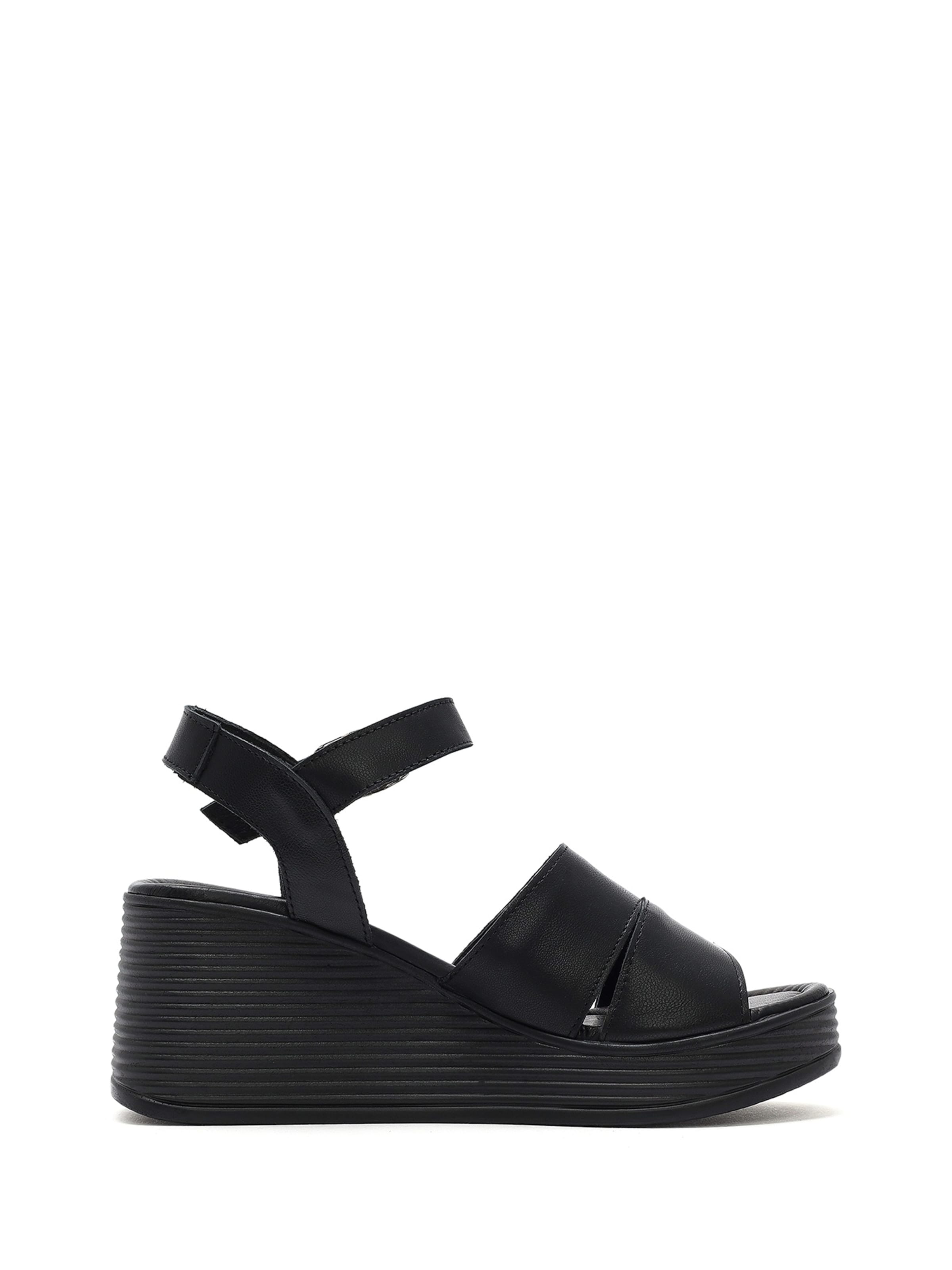 Derimod Sandaal in Zwart