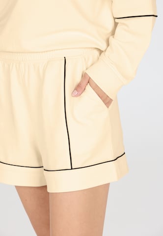Athlecia Regular Sportbroek 'Nandy' in Beige