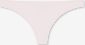 SCHIESSER Thong ' Invisible Lace ' in Pink