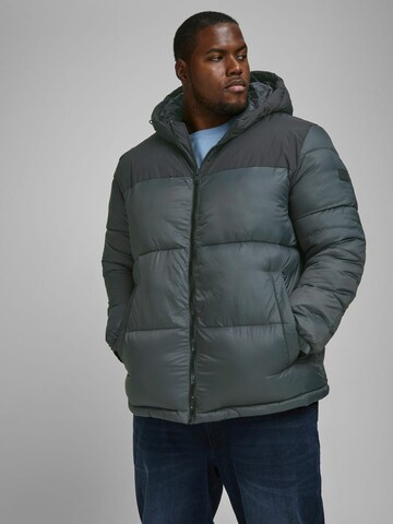 Jack & Jones Plus Jacke in Grau