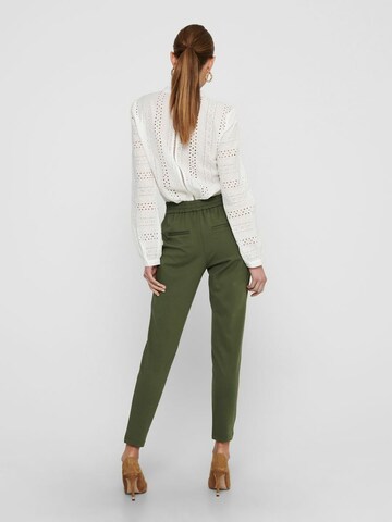 ONLY Slim fit Trousers in Green