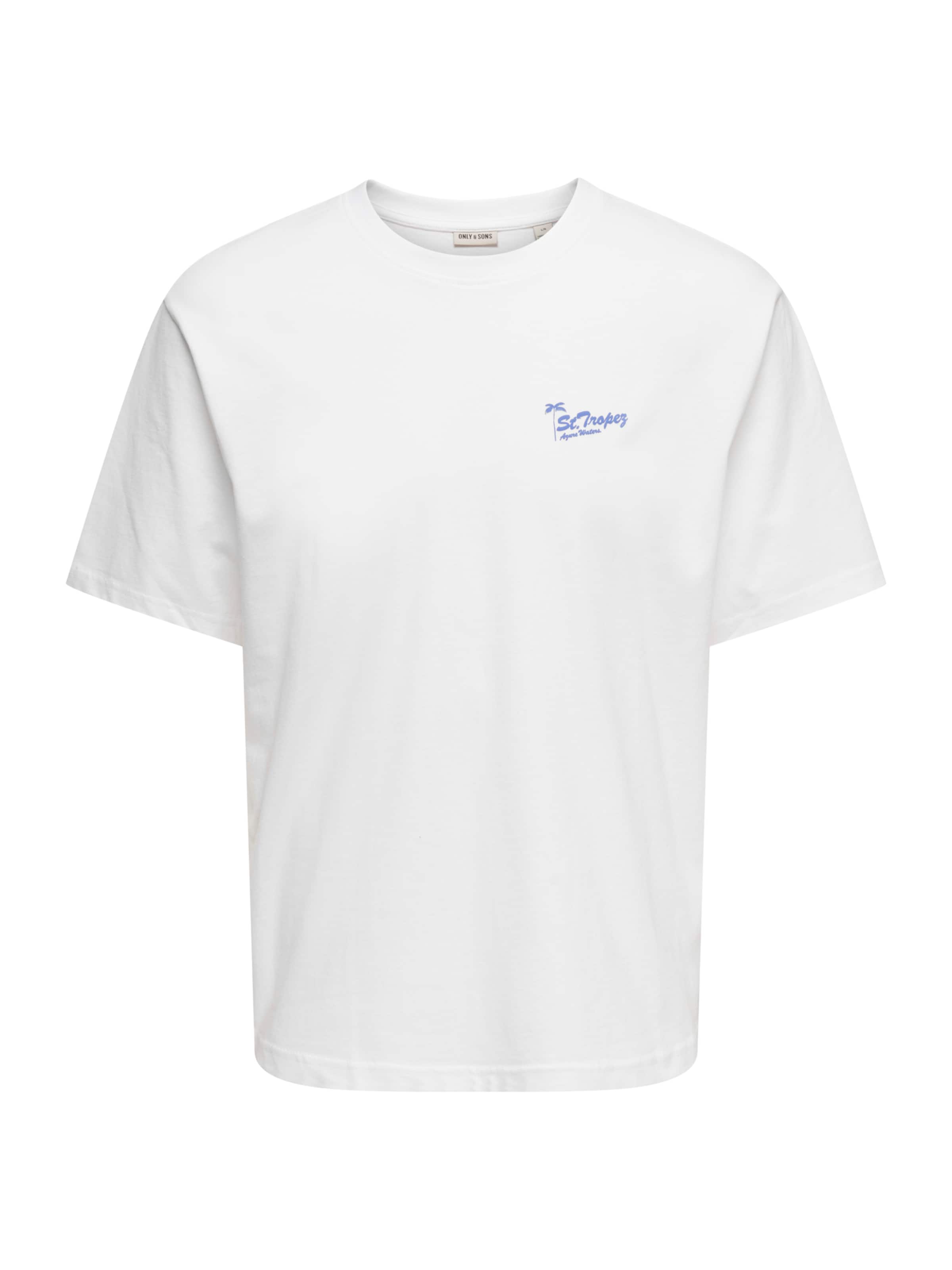 Only & Sons Shirt 'ONSMILO' in White: front