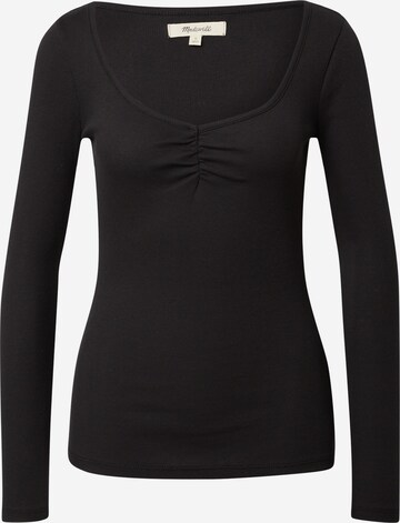 Madewell - Camiseta en negro: frente