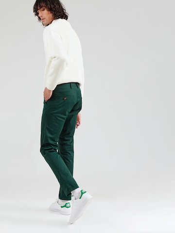 GANT Слим фит Панталон Chino в зелено