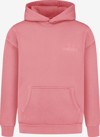 Veste de survêtement Smilodox en rose : devant