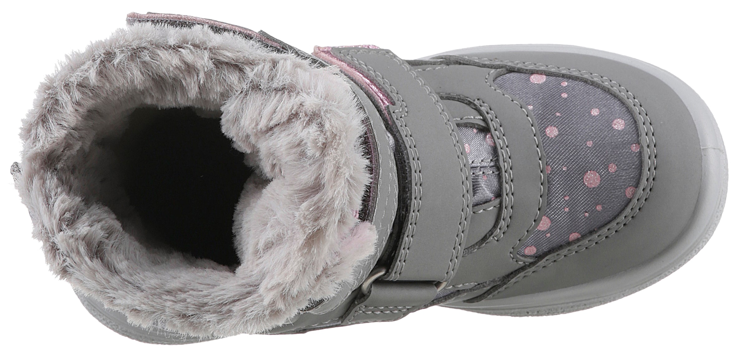 SUPERFIT Snow Boots 'Crystal' in Grey