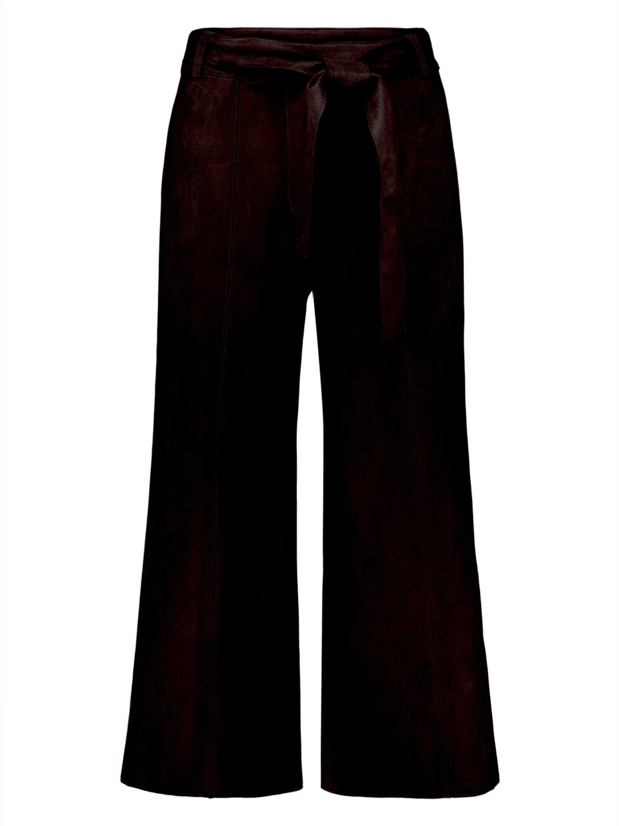 Loosefit Pantalon zero en marron : devant
