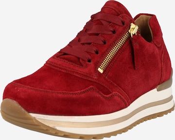 GABOR - Zapatillas deportivas bajas en rojo: frente