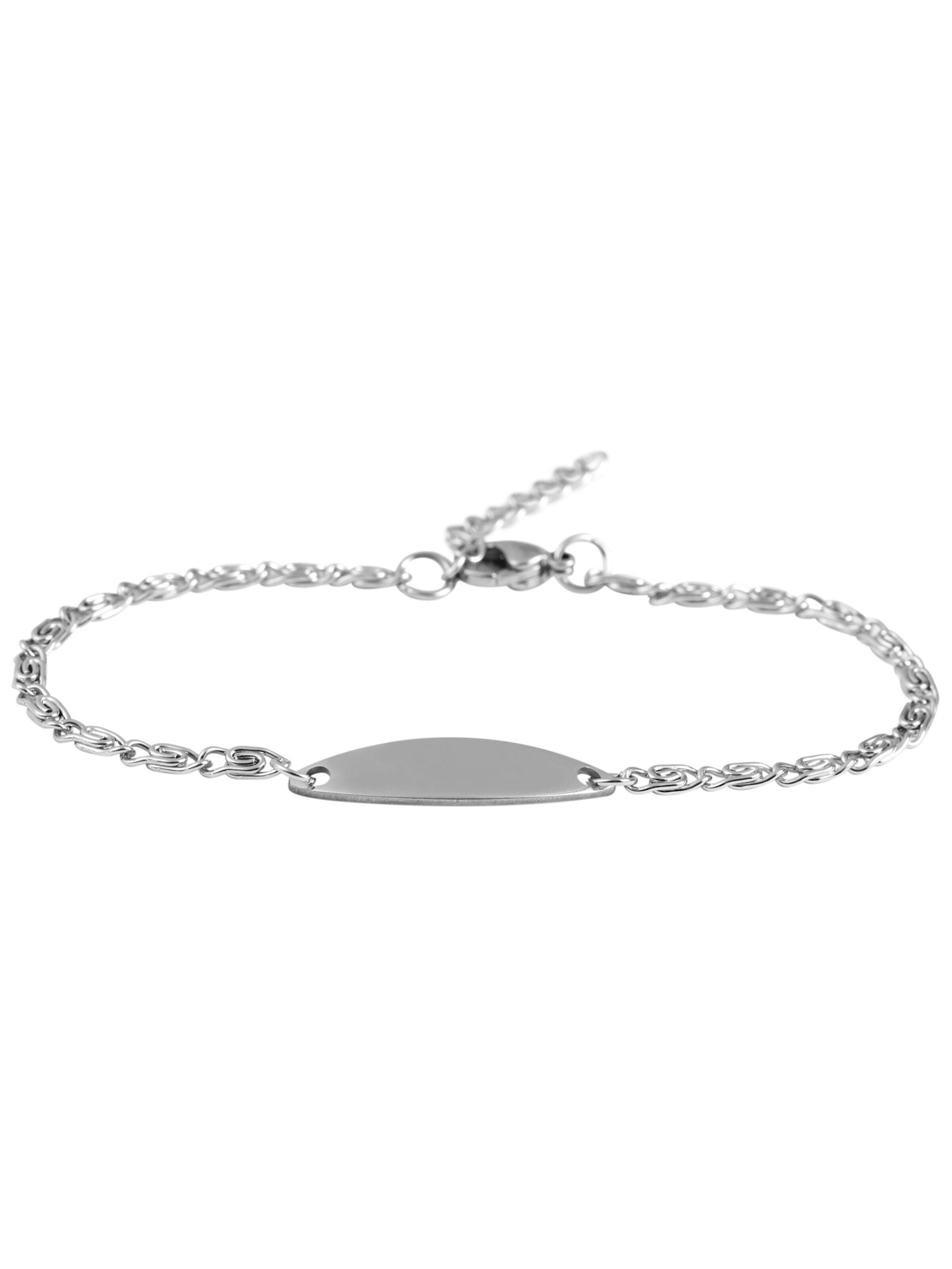 Akzent Bracelet 'Jakkie' in Silver