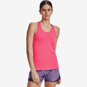 UNDER ARMOUR Sports Top in Orange: front