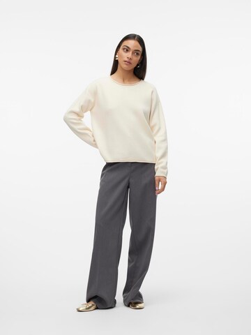 VERO MODA Pullover 'VMSABA' in Beige