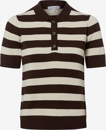 MORE & MORE Sweater in Brown: front