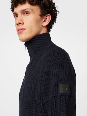 Pull-over 'Atondo' BOSS Orange en bleu