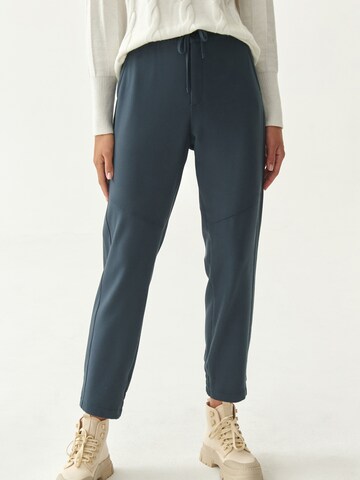 TATUUM Tapered Broek 'WIKORA 1' in Blauw: voorkant