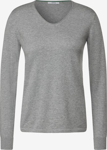 CECIL Sweater in Grey: front