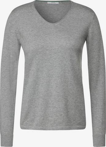 CECIL Sweater in Grey: front