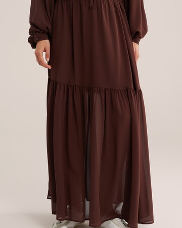 WE Fashion - Saia em castanho