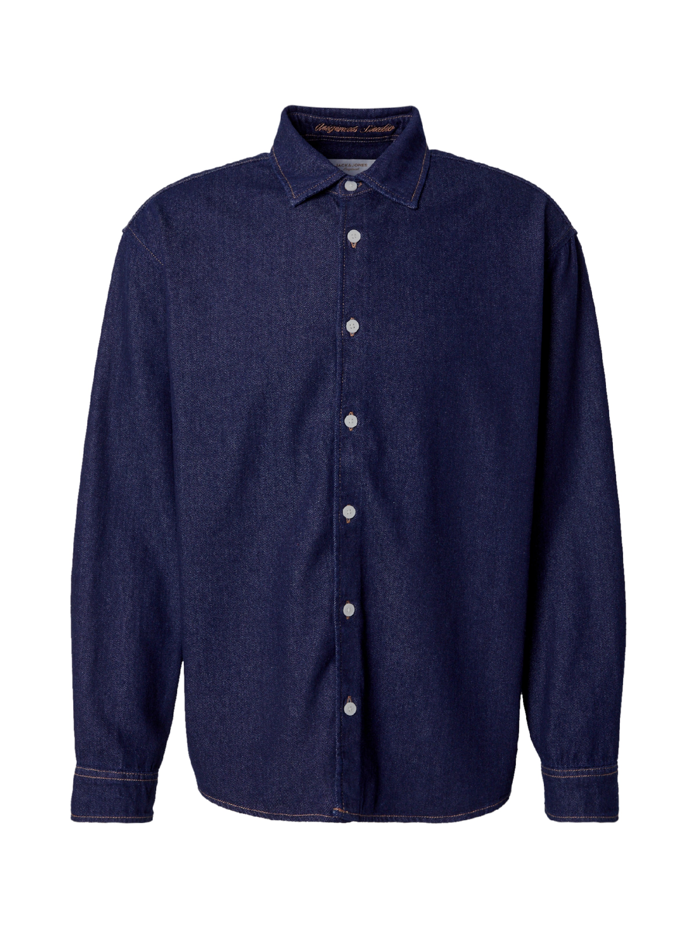 JACK &amp; JONES - Ajuste confortable Camisa &#x27;JORNORREBRO&#x27; en azul: frente