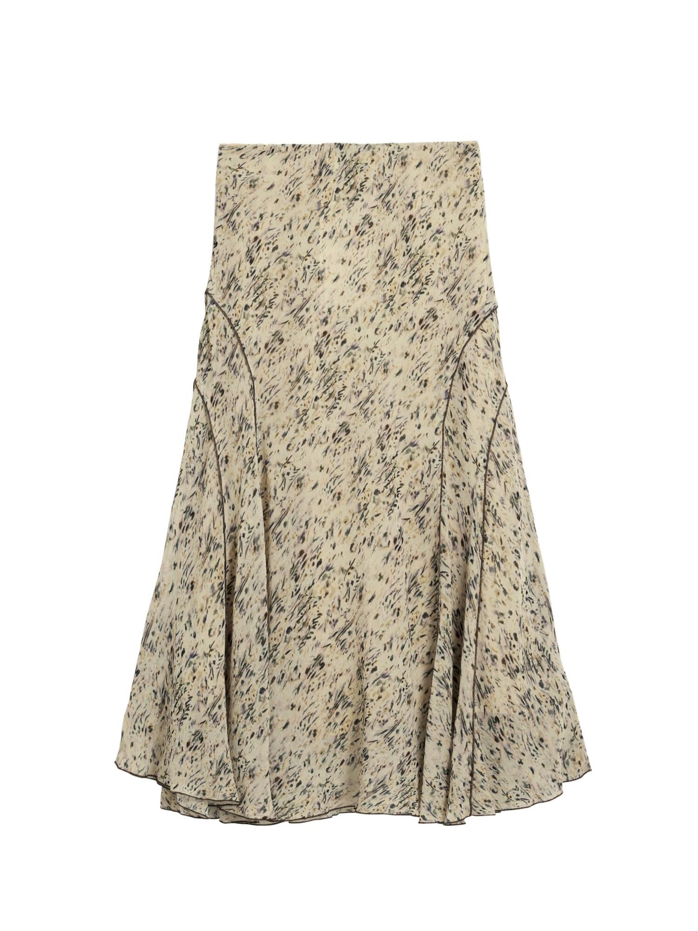 Jupe Desigual en jaune : devant