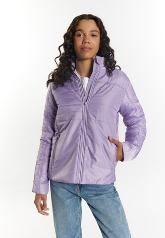 MYMO Between-season jacket in Purple: front