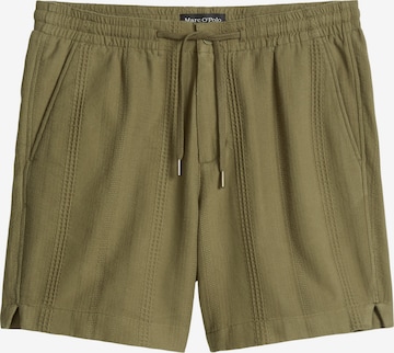 Marc O'Polo Shorts 'Arik' in Grün: Vorderseite