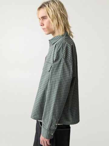 Pull&Bear Comfort fit Ing - zöld