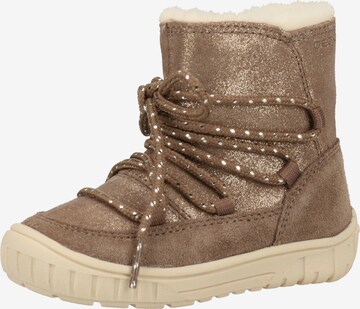 GEOX Snow Boots in Gold: front