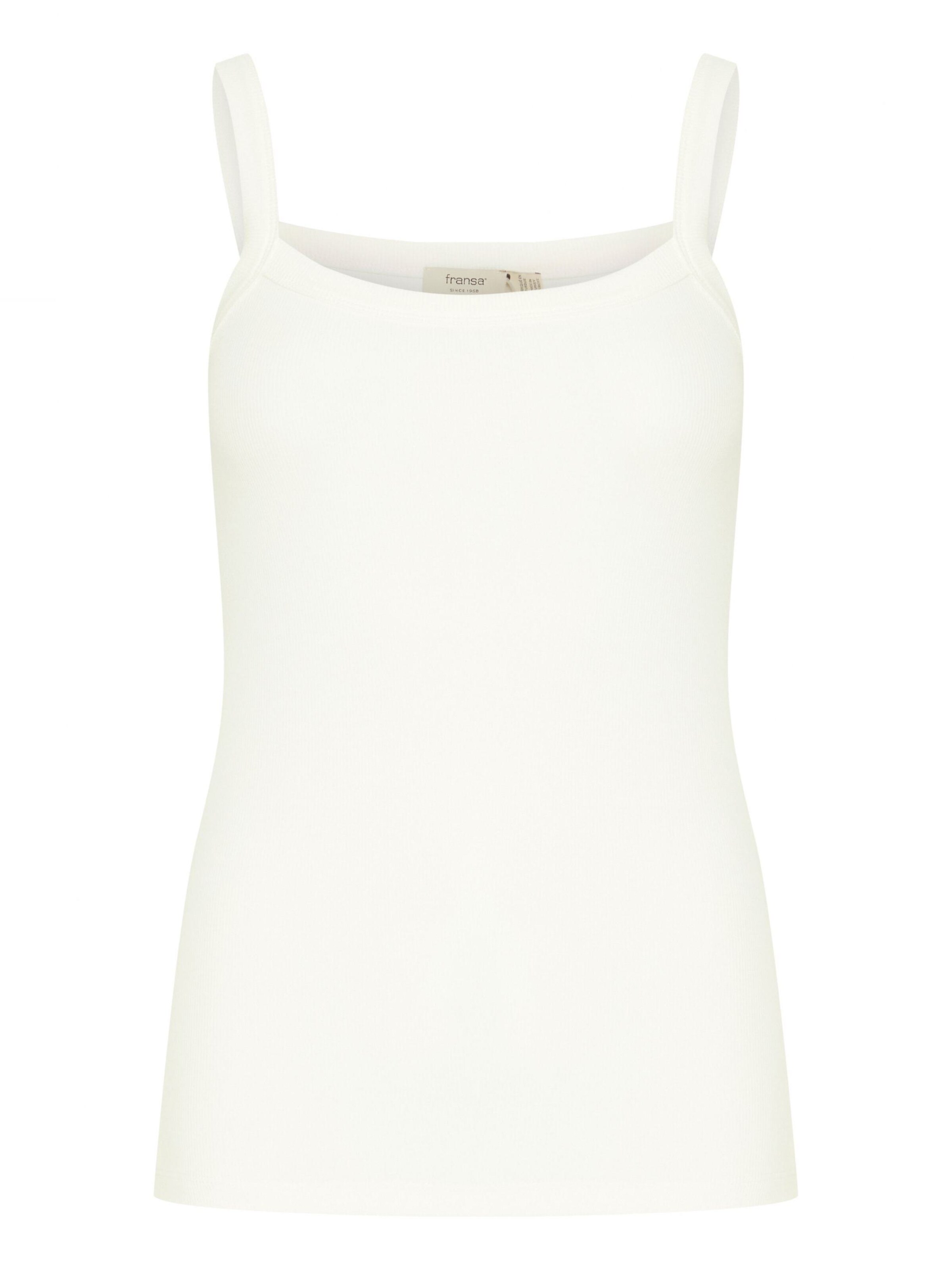 Top 'FRHizamond' di Fransa in bianco: frontale