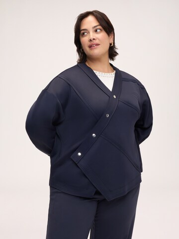 Veste de survêtement Fiorella Rubino en bleu