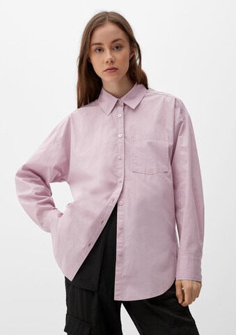 QS - Blusa em rosa: frente