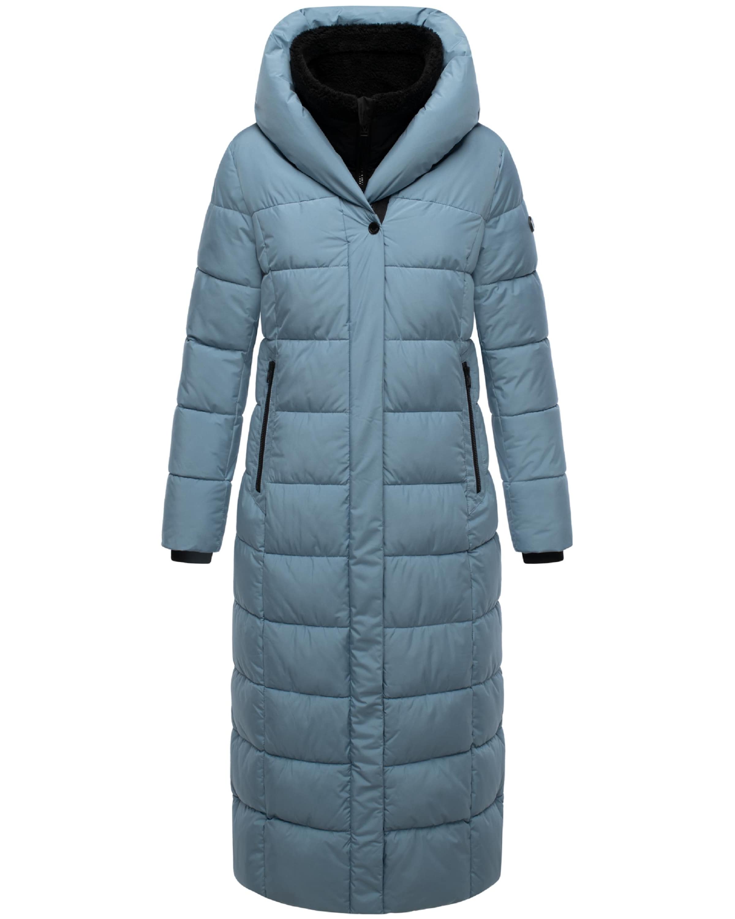 MARIKOO Χειμερινό παλτό 'Pakoraa 16' σε μπλε: μπροστά