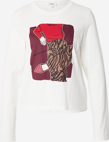 smėlio s.Oliver Marškinėliai: priekis