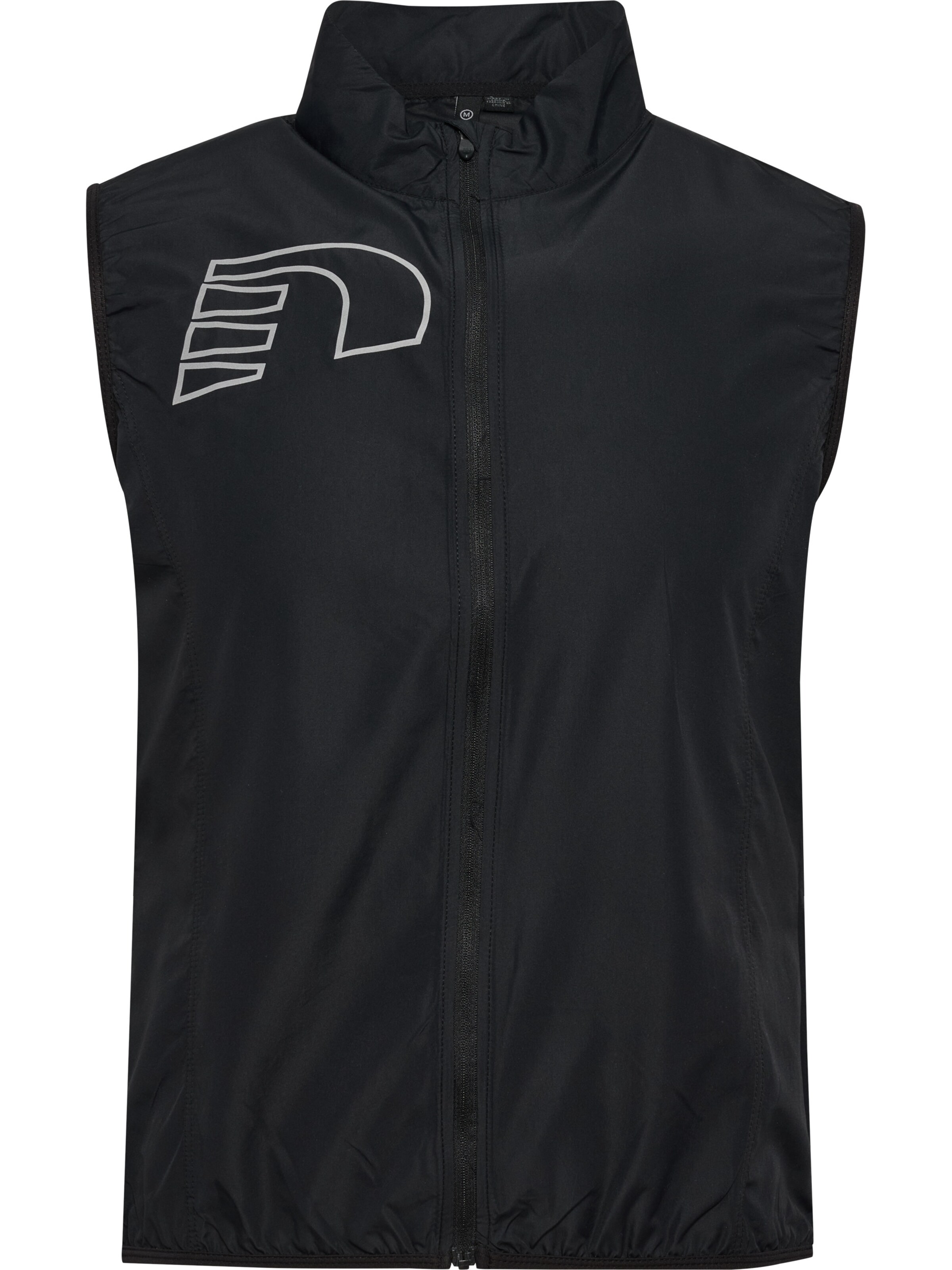 Newline Vest i sort: forside