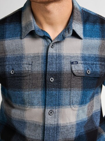 PETROL INDUSTRIES MEN Comfort fit Overhemd in Blauw