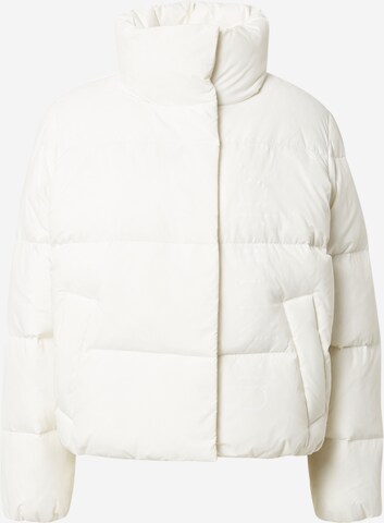Calvin Klein Zimní bunda – bílá: přední strana