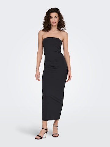 ONLY فستان 'Lea' بلون أسود: الأمام