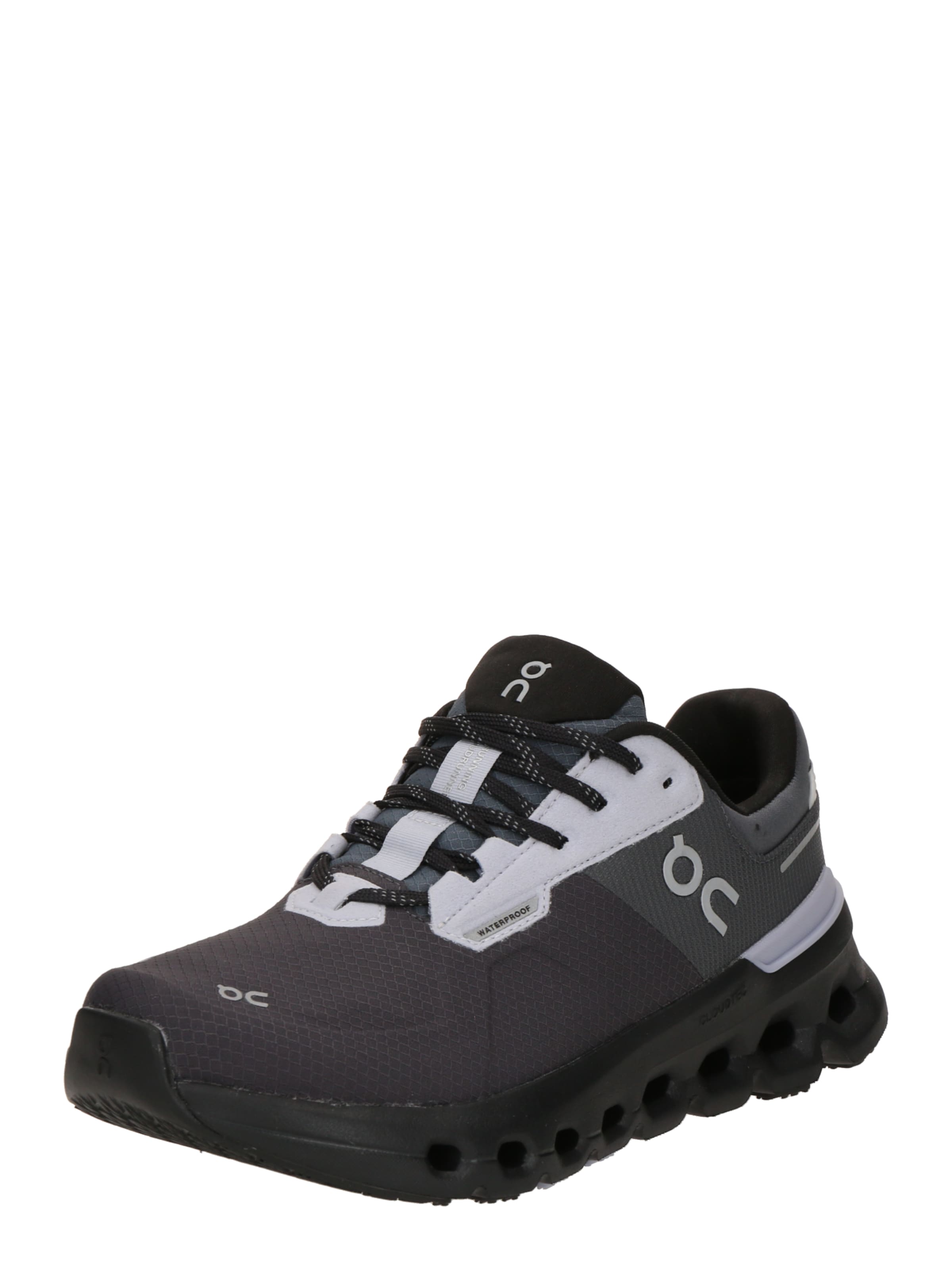 On Løbesko 'Cloudrunner 2' i grå: forside