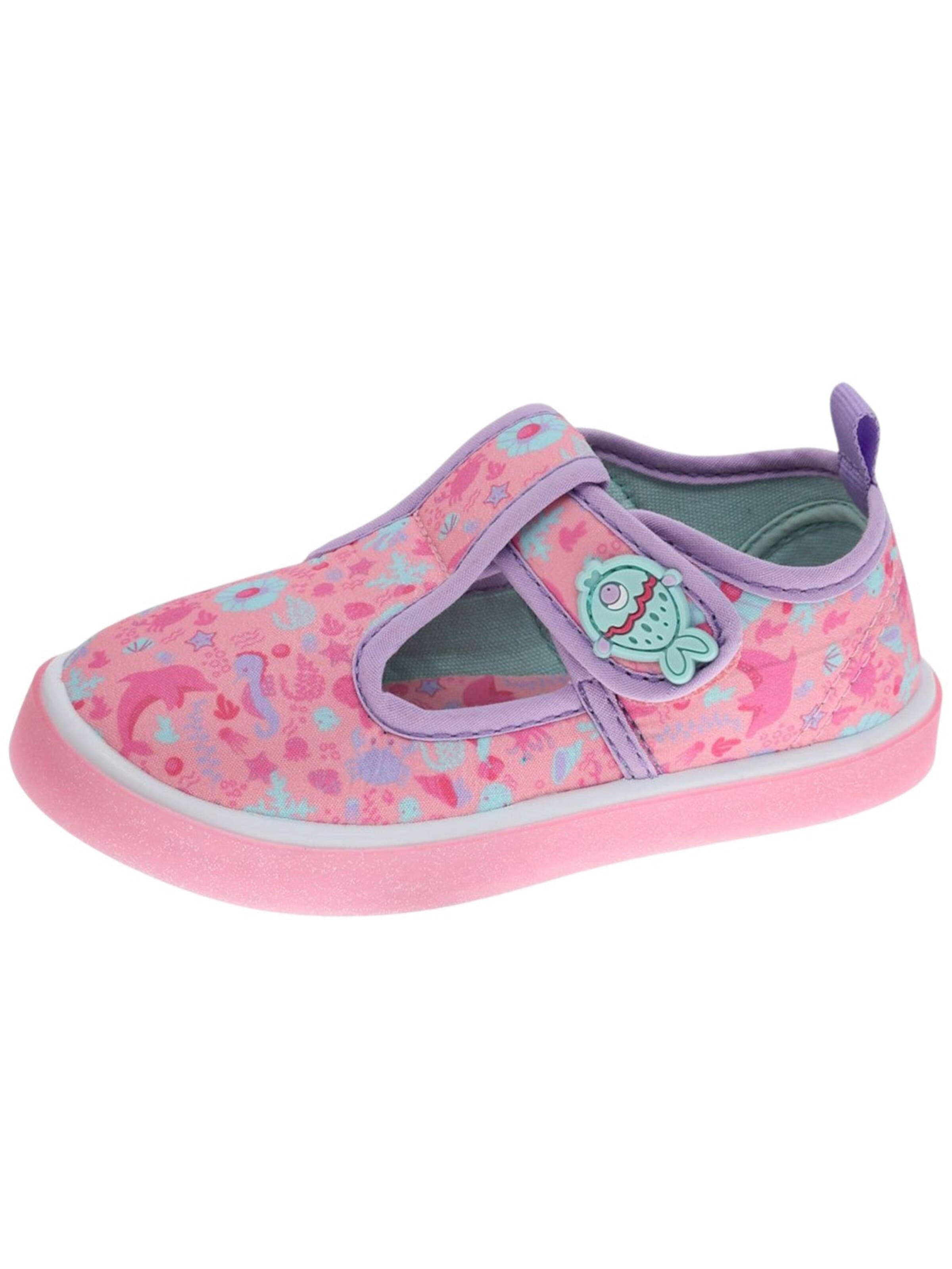 Chaussure basse 'Canvas Shoe' Beppi en rose : devant