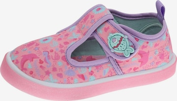 Scarpina primi passi 'Canvas Shoe' di Beppi in rosa: frontale