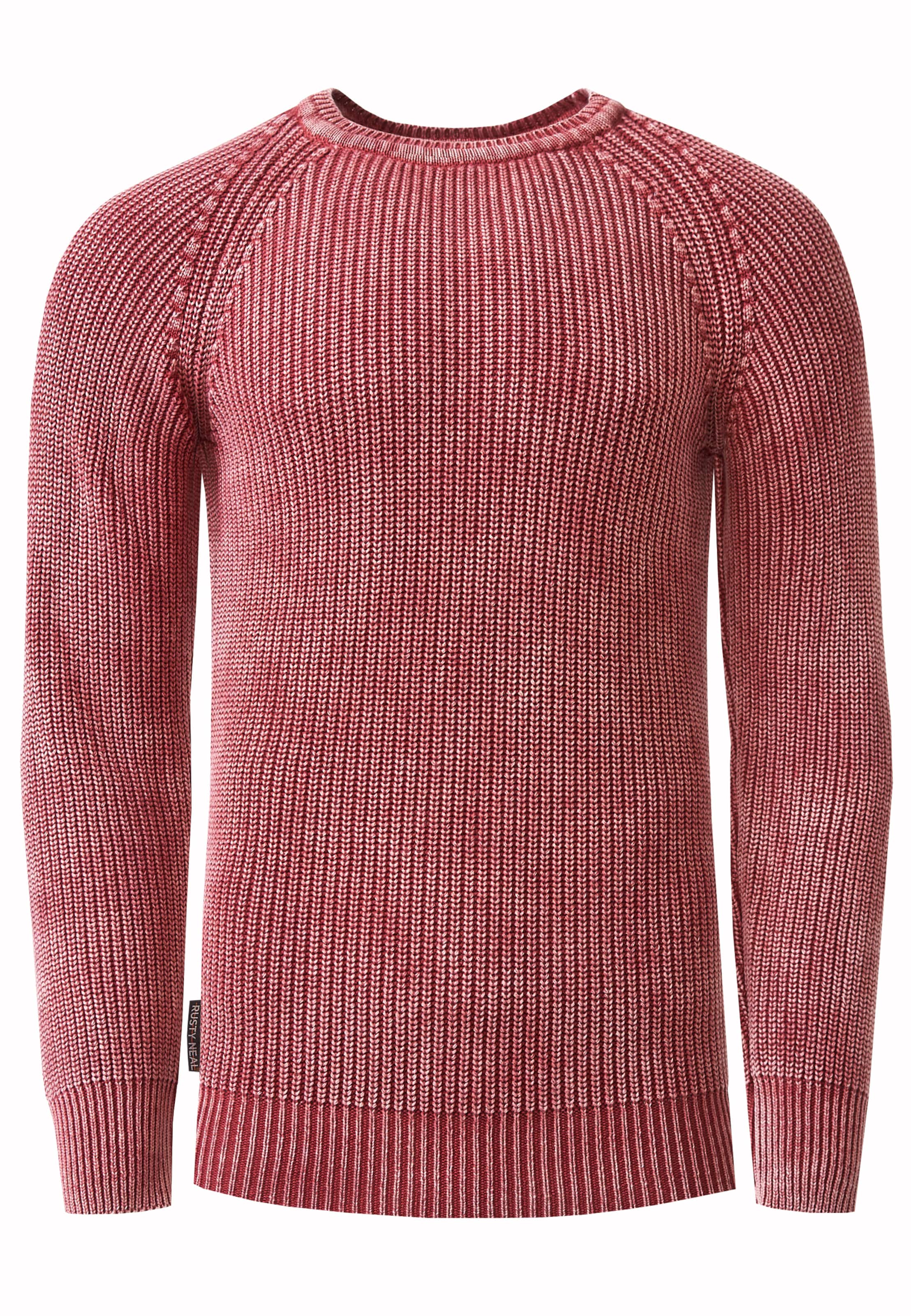 Rusty Neal Pullover in Rot: Vorderseite