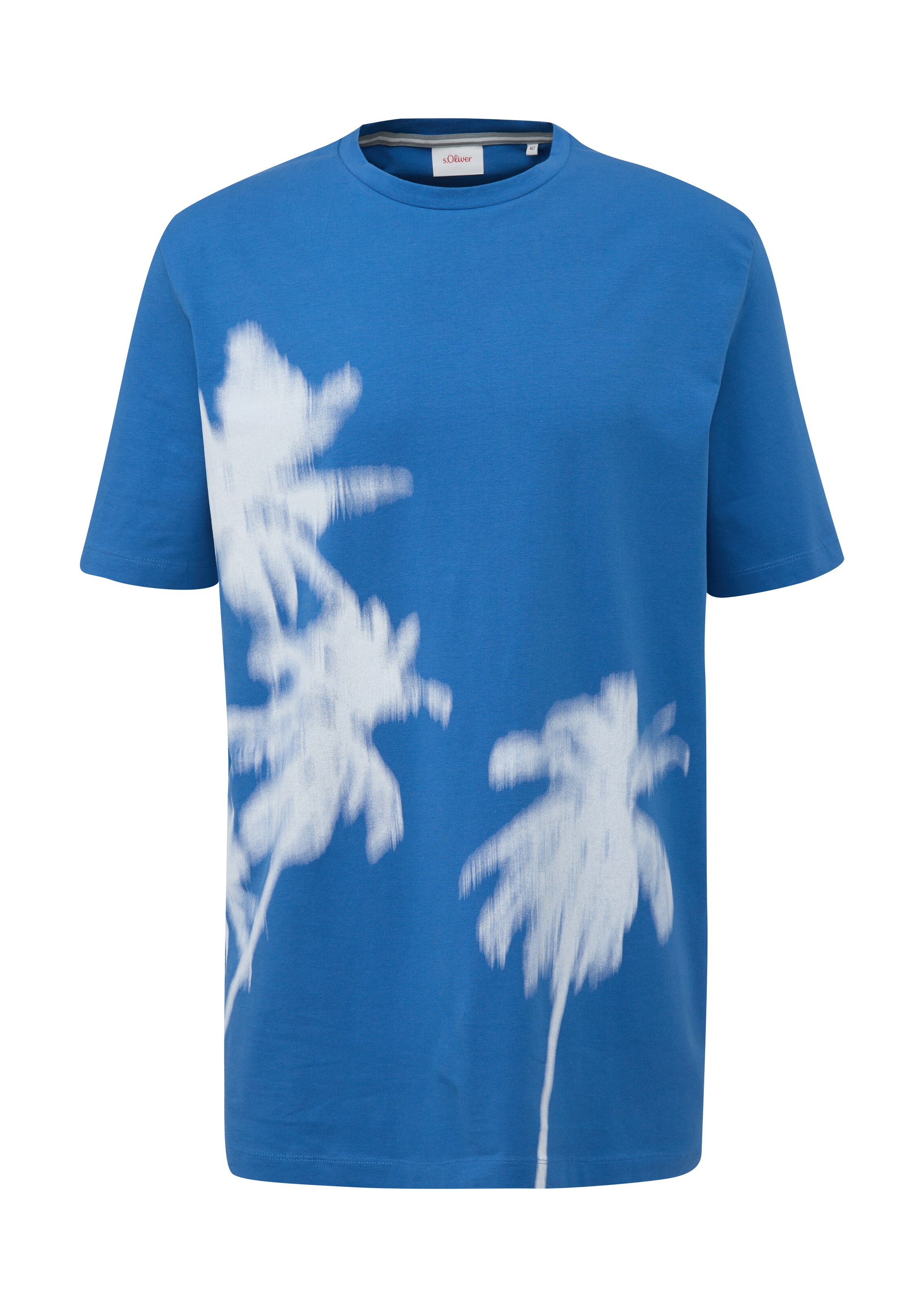 s.Oliver Men Big Sizes Shirt in Blau: Vorderseite