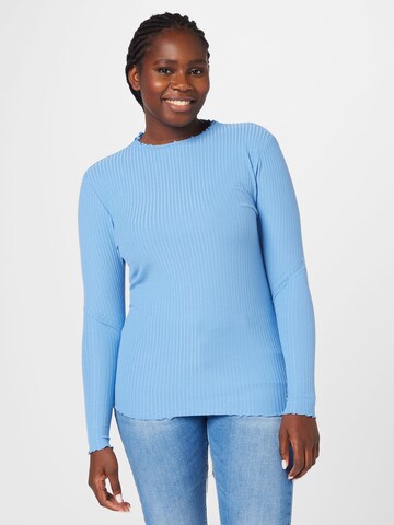 ONLY Carmakoma Shirt 'Ally' in Blauw: voorkant