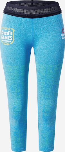 Pantaloni sport 'MyoKnit' REEBOK pe albastru / negru, Vizualizare produs