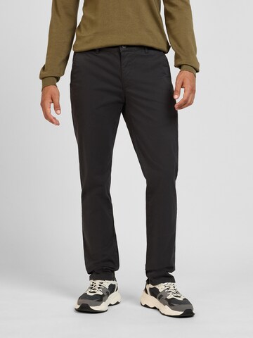 Pittman Slimfit Hose 'Derrick' in Grau: Vorderseite
